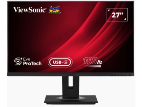 VIEWSONIC Monitor 27 VG2755-2K 2560x1440/QHD/100Hz/IPS/5ms/HDMI/DP/4x USB/USB-C/Pivot/Zvučnici