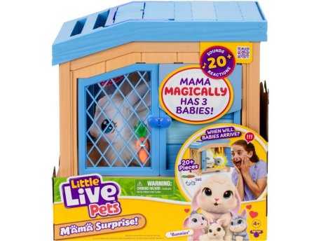 DEXY CO LITTLE LIVE PETS MAMA SURPRISE BUNNY