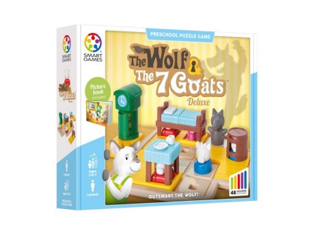 DEXY CO SMART GAMES THE WOLF AND THE 7 GOATS DELUXE