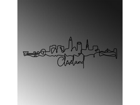 WALLXPERT Dekorativni metalni zidni pribor Cleveland 2