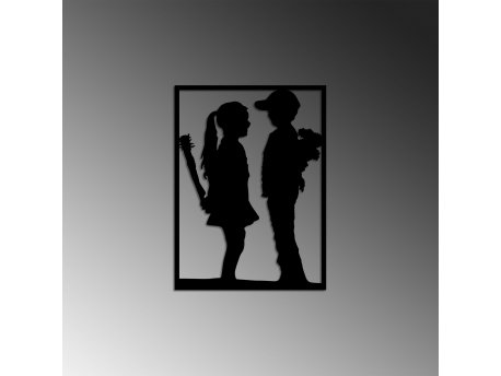 WALLXPERT Dekorativni metalni zidni pribor Banksy 6