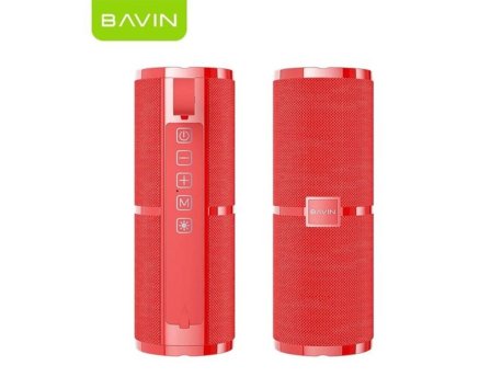 Bavin Bluetooth zvučnik BM-06, 8W, crvena
