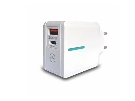 Bavin Bavitel punjač 66W Usb A+ Type C bela KeKe F012 / WUW-T66
