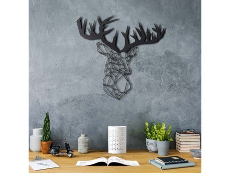 WALLXPERT Dekorativni metalni zidni pribor Stag