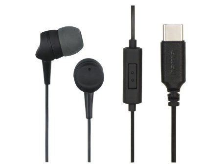 HAMA Sea II USB-C Crne Bubice