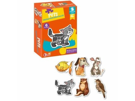 MILENIJUM Bebi puzzle 6u1 ljubimci