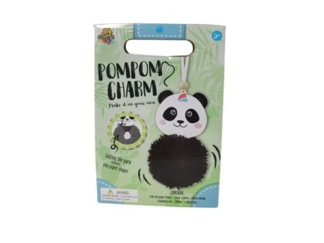 MILENIJUM Kreativni set napravi svoj privezak za kljuceve panda pompom