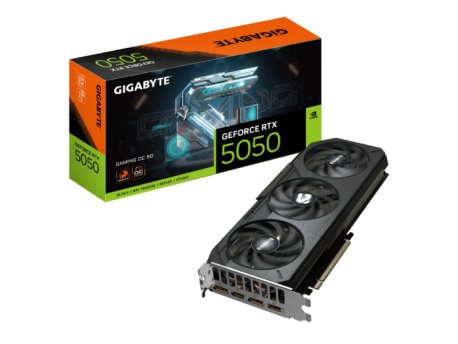 GIGABYTE NVidia GeForce RTX 5050 GAMING OC 8GB 128bit GV-N5050GAMING OC-8GD