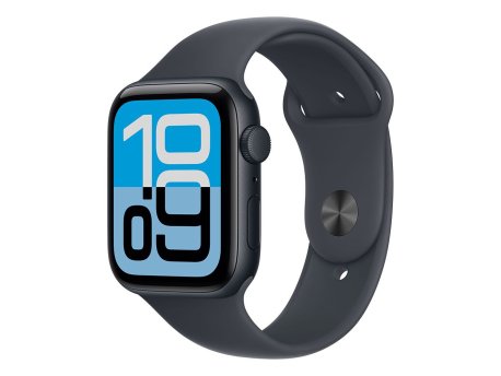 APPLE Watch SE 3 GPS 44mm Midnight Aluminium Case with Midnight Sport Band - M/L (mehq4et/a)