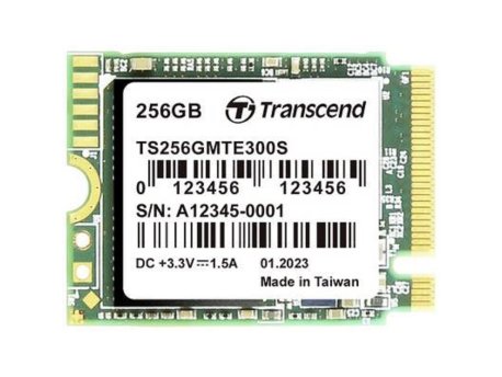 TRANSCEND 256GB M.2 2230 NVMe SSD (TS256GMTE300S)