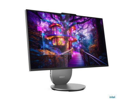 LENOVO Yoga AIO 27IAH10 (Luna Grey, Rotation) QHD IPS TOUCH, U7 255H, 16GB, 1TB SSD, Win 11 Home (F0J2003KRI)