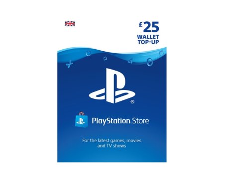 SONY Playstation Network PSN Card 25 GBP (kod za elektronsku trgovinu)