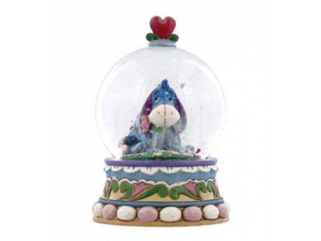 JIM SHORE Gloom to Bloom Eeyore Water ball, figura