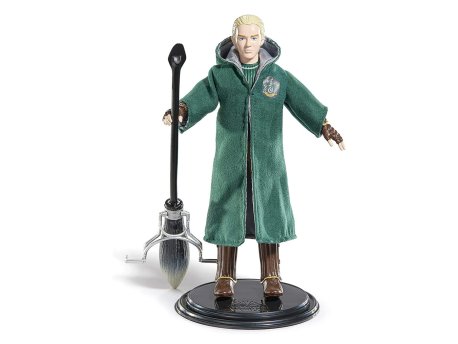 NOBLE COLLECTION Harry Potter - Bendyfigs - Quidditch Draco Malfoy