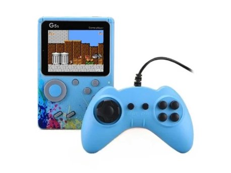 NIKEDA Gaming Console - G5 Handheld Console (Blue-Grey)