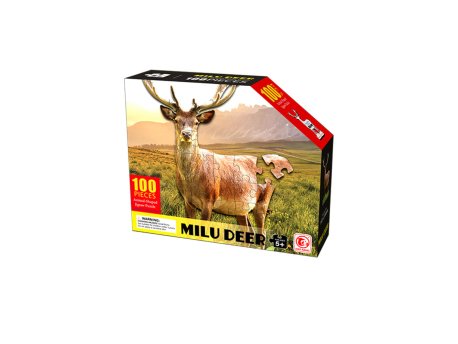 PERTINI Puzzle U Obliku Životinje - Jelen 100 Delova