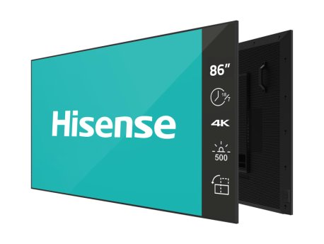 Hisense 86GM50D 4K UHD 500 nita Digital Signage Display - 18/7 Operation