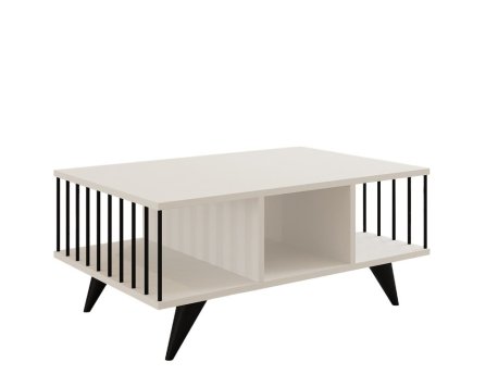 HANAH HOME Sto za dnevnu sobu Bert White OUTLET