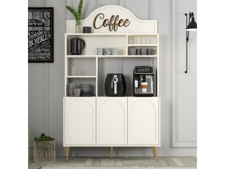 HANAH HOME Lyon 120 Cream Gold komoda belo zlatna OUTLET