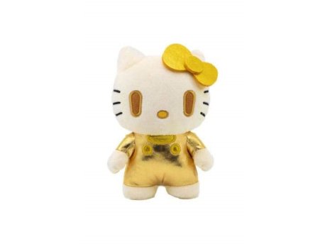 YUME Toys Hello Kitty - Hello Kitty Golden Edition 7'' Plush