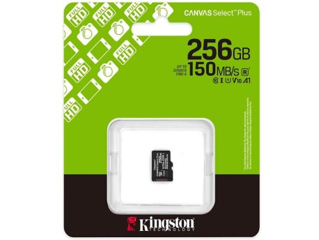 KINGSTON 256GB, MicroSD, Canvas Select Plus (SDCS3/256GBSP)
