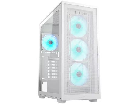 COUGAR MX220 RGB PC Case, Mid Tower, White