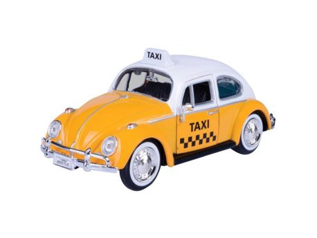 MotorMax Metalni auto 1:24 1966 Volkswagen Classic Beetle Taxi 25/79577