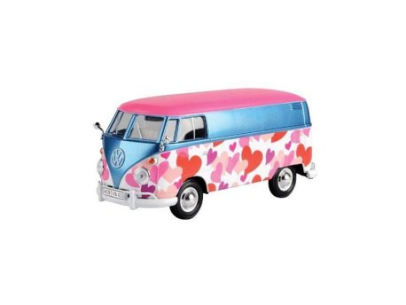 MotorMax Metalni kombi 1:24 Volkswagen Delivery Van Love 25/79581