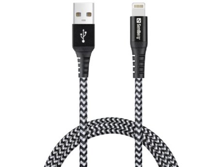 Sandberg Survivor, USB-A na Lightning kabl, 1m (441-35)