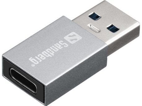 Sandberg Adapter USB-A na USB-C (136-46)