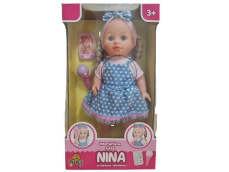Milla Toys Interaktivna lutka Nina sa telefonom i mikrofonom 11/71532