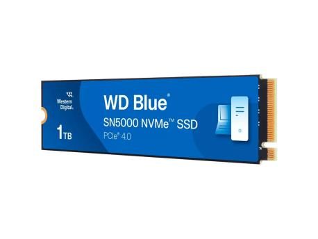 WD Blue SN5000 NVMe (M.2 2280, 1TB, PCIe Gen4 16GT/s, up to 4 Lanes)