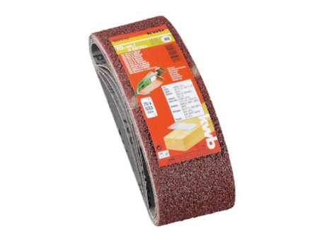 EINHELL By KWB Trakasti brusni papir 75x533 GR100 10/1 | drvo-metal, alu-oksid 49902510