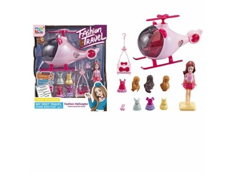 Milla Toys Lutka sa helikopterom i dodacima 61/29507