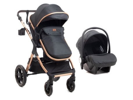 BBO KOLICA ZA BEBE (X1) DORY SET - BLACK