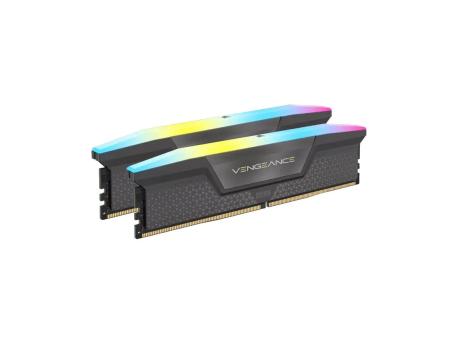 CORSAIR VENGEANCE 32GB(2x16GB)/DDR5/6400MHz/CL32/1.40V/RGB/EXPO & XMP