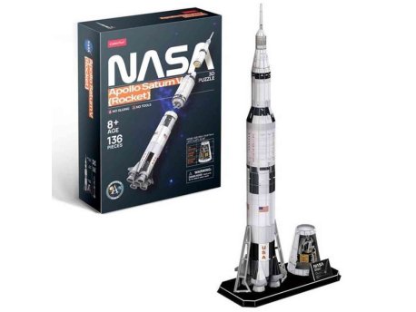 DEXY CO CUBICFUN SPACE SHUTLE V ROCKET