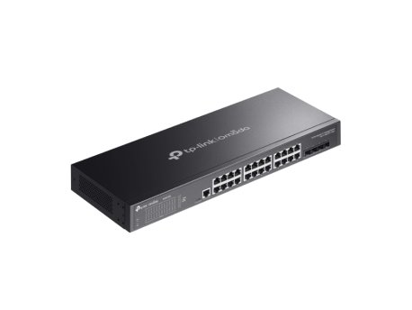 TP LINK SG3428X Omada 24-Porta Gigabit L2+ upravljiv Switch sa 4 10GE SFP+ Slota