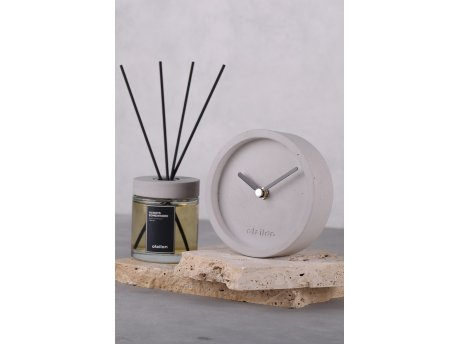 WALLXPERT Dekorativni stoni sat Saat Grey