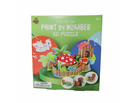 Milla Toys Kreativni set Sastavi i oboji svoju baštu od puzli SS-23-008 63/71346