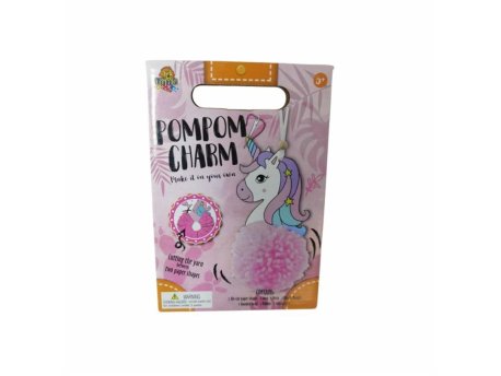 Milla Toys Kreativni set Napravi svoj privezak za ključeve pompom Unicorn SS-19-6001 63/71371