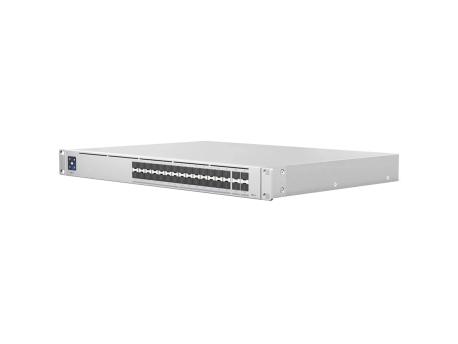 UBIQUITI Hi-Capacity Aggregation; (28) 10G SFP+ ports; (4) 25G SFP28 ports
