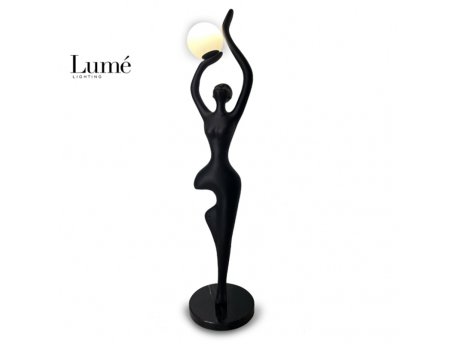BBLINK Belore 33 podna lampa 1*E27 CRNA