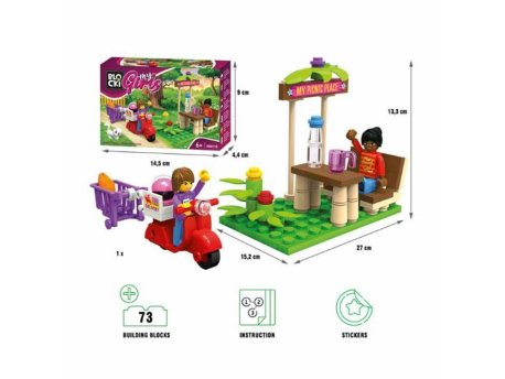 Blocki Kocke Devojka na pikniku 76/0115