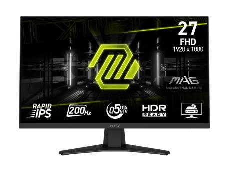 MSI 27'' MAG 274F IPS FHD, 0,5ms, 200Hz, HDMI, DP