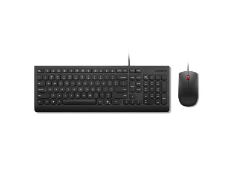 LENOVO Essential USB žični set tastatura i miš, US raspored, crni (4X31R64439)