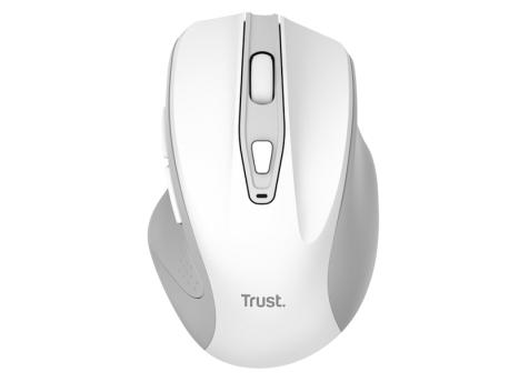 TRUST NITO SILENT bežicni miš, beli (25550)