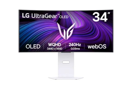 LG 34GX90SA-W 34 inča/OLED,21:9,zakrivljen/3440x1440