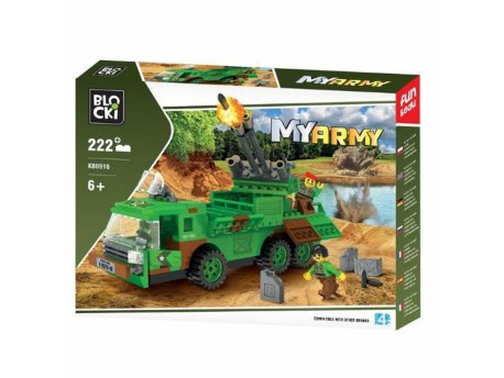 Blocki Kocke Vojni kamion sa raketom 76/0916