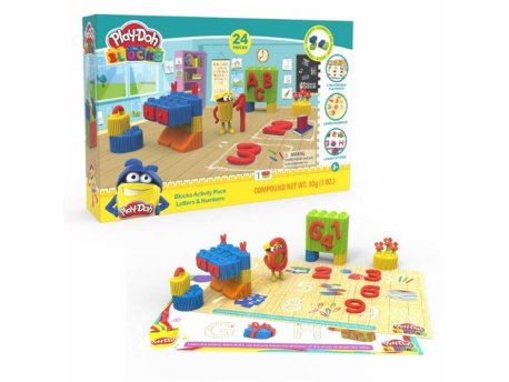 BILDO Kocke s plastelinom Škola 04/3402